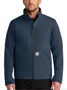 NWT Navy Carhartt Soft Shell Jacket